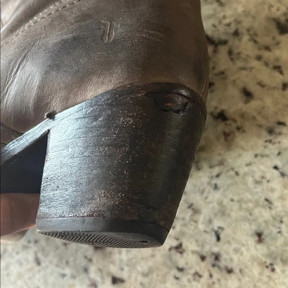 Frye Brown Leather Riding Boots